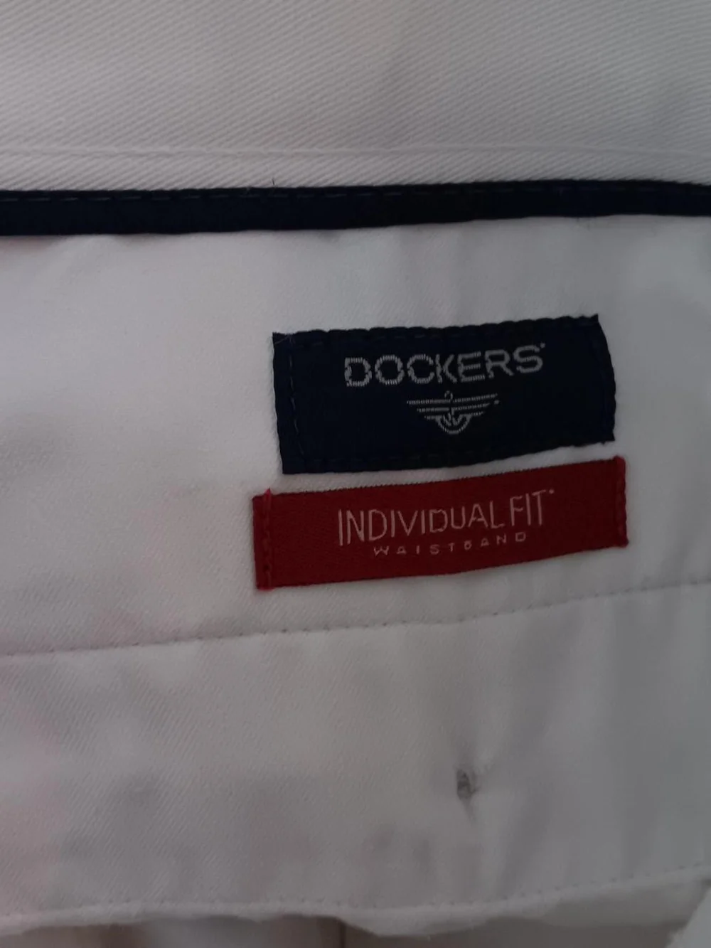 Dockers Men's White Chino Pants